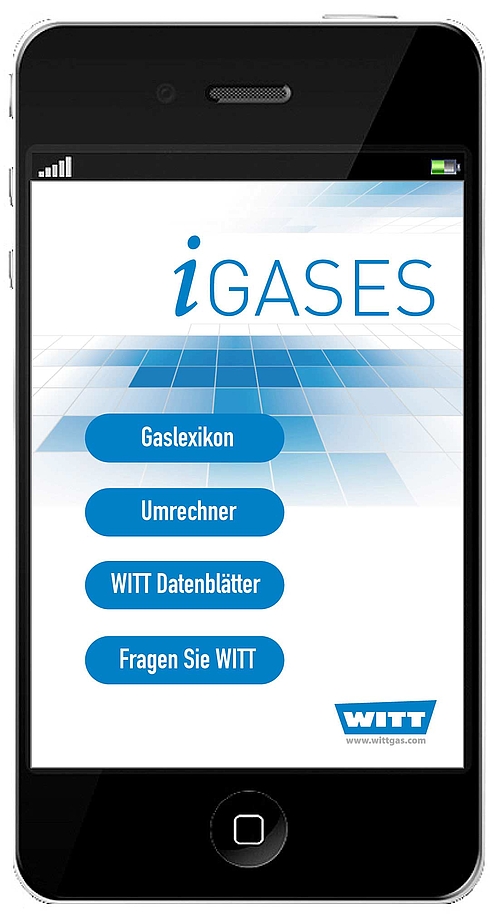 Die neue App iGASES von Witt