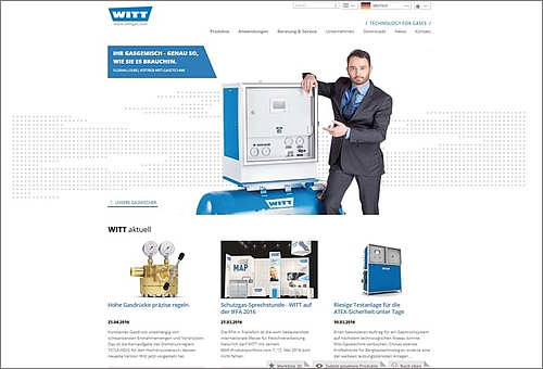 Neue Website Witt