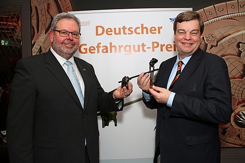 Gerhard Lahmann, Westfalen Gruppe, erhält Deutschen Gefahrgutpreis